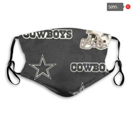 NFL Dallas cowboys #5 Dust mask with filter